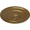 Ekena Millwork Kepler Traditional Ceiling Medallion (For Canopies up to 5 1/4"), 23 5/8"OD x 1 3/4"P, Pale Gold CM24KPPAS - alternate 3